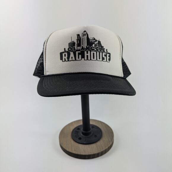 Los Angeles Rag House Hat Mesh Trucker Adjustable Snapback Mens Womens Cap LA - Picture 1 of 6